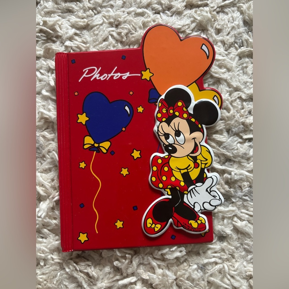 Disney Minnie Mouse Photo Album Rare Vintage